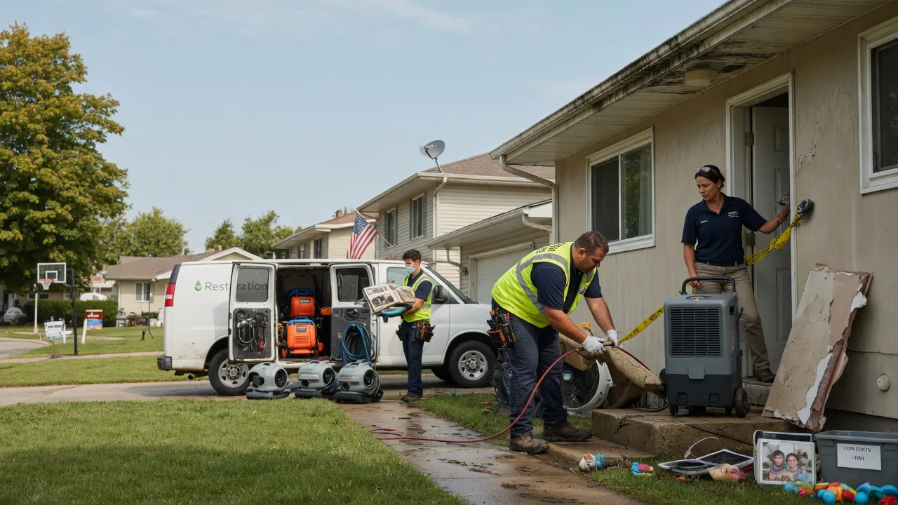 Water Damage Restoration in Woodridge, IL near me